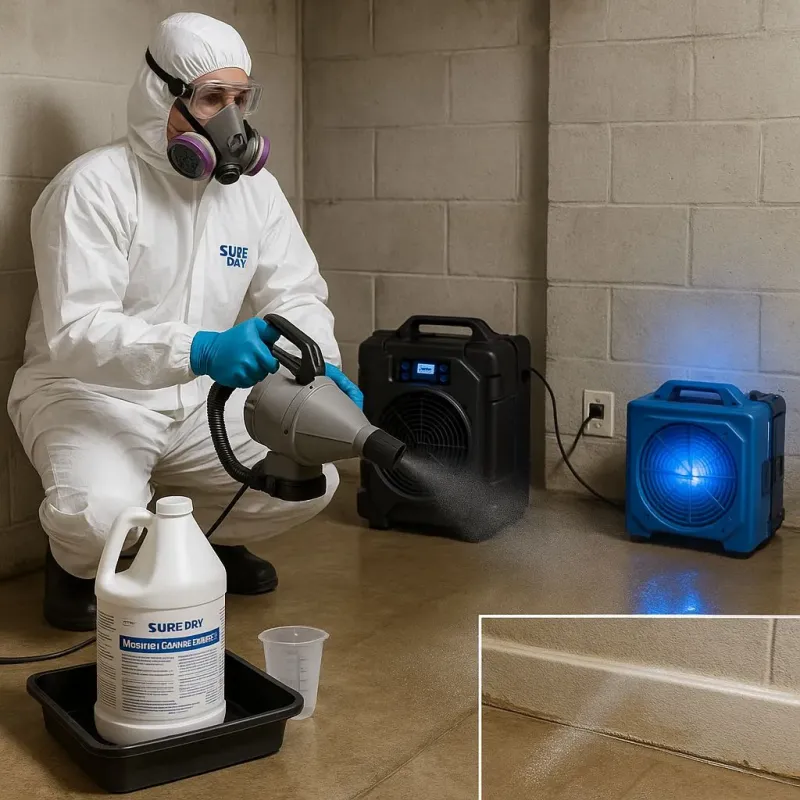 Sanitization and Odor Removal process in Wallace, FL